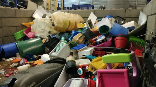 Collecte des plastiques rigides